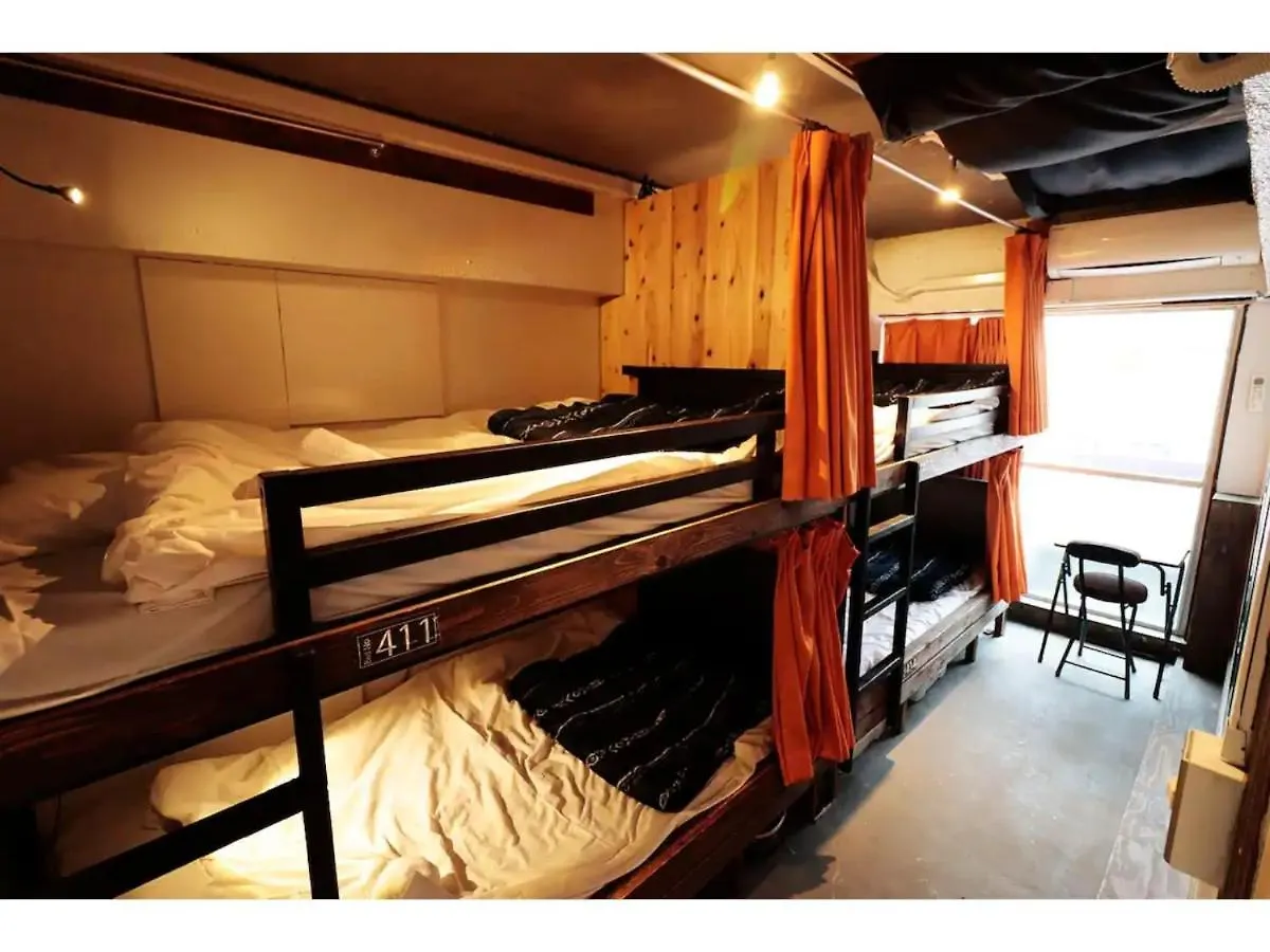 Plus Hostel 4 Bed'S Private Room 401 - Vacation Stay 37026V Tokyo prefektur Pensionat